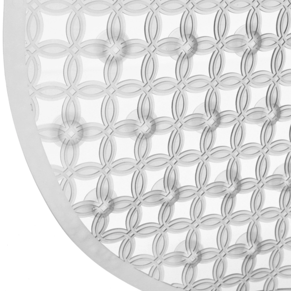 Коврик в ванну 64х34"Куба» серый