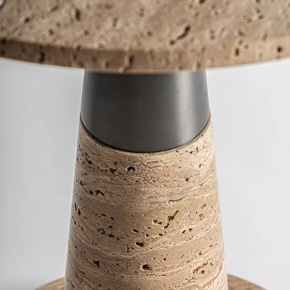 Журнальный столик RUST из травертина