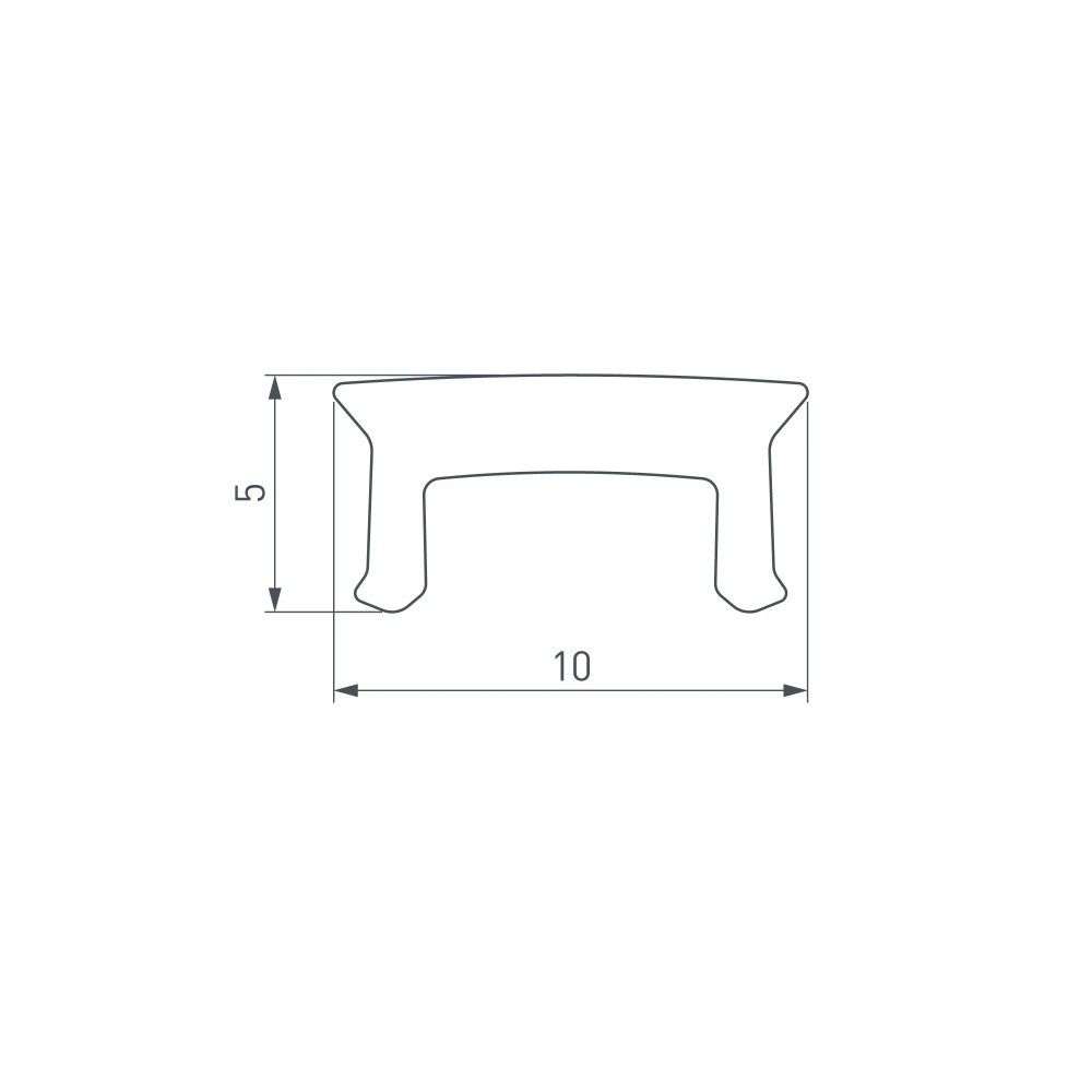 Экран W10-5000 SILICONE (Arlight, Силикон) 043661