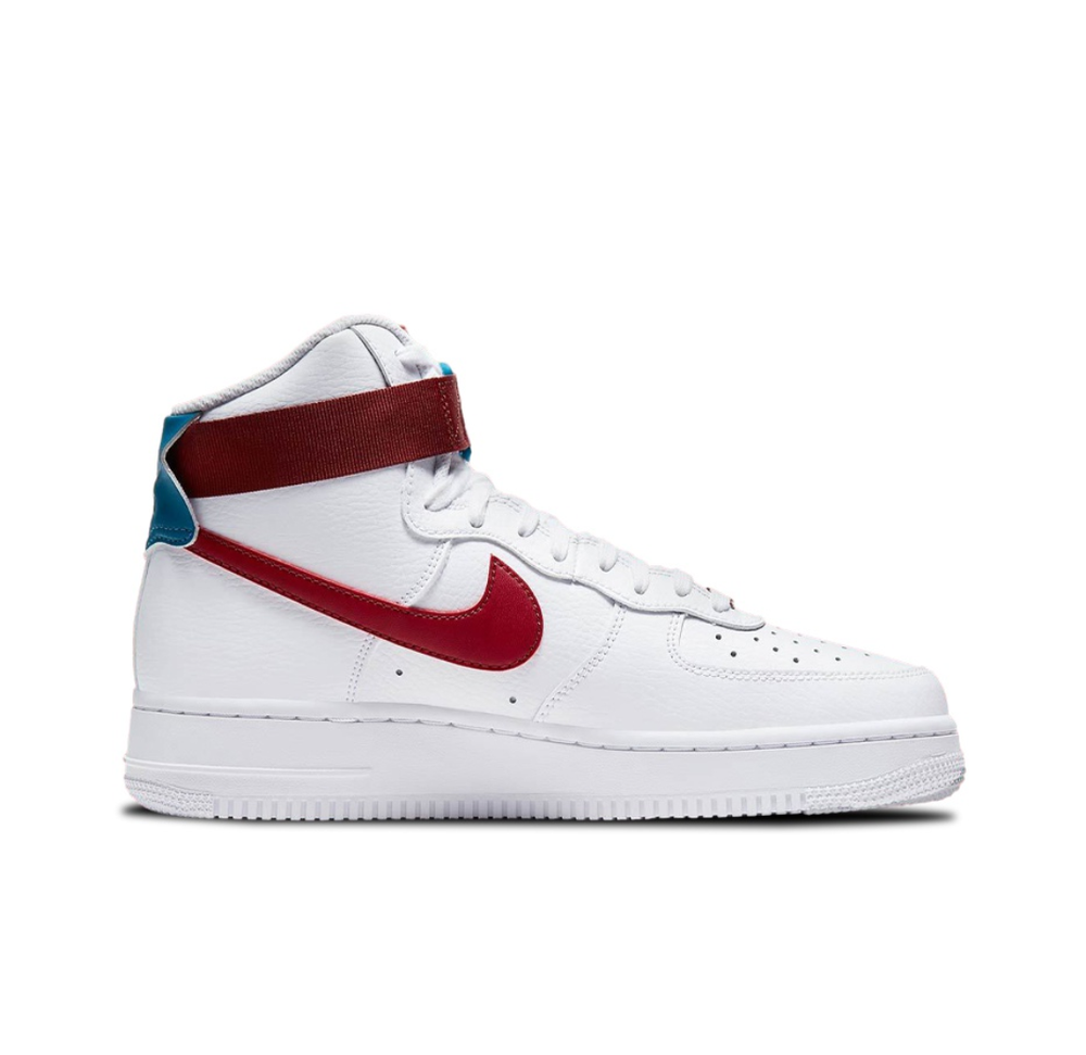 Женские кроссовки Nike Air Force 1 High 'White Team Red' 334031-119