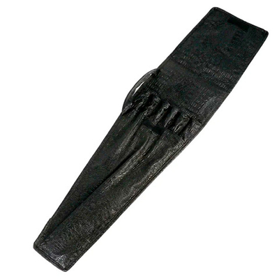 Чехол пустой для шампуров №2 50 см. кожзам (коричневый)