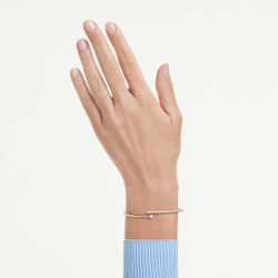 MATRIX:BANGLE OPEN WHITE/ROS S