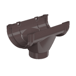 ТН ОПТИМА воронка желоба, темно-коричневый