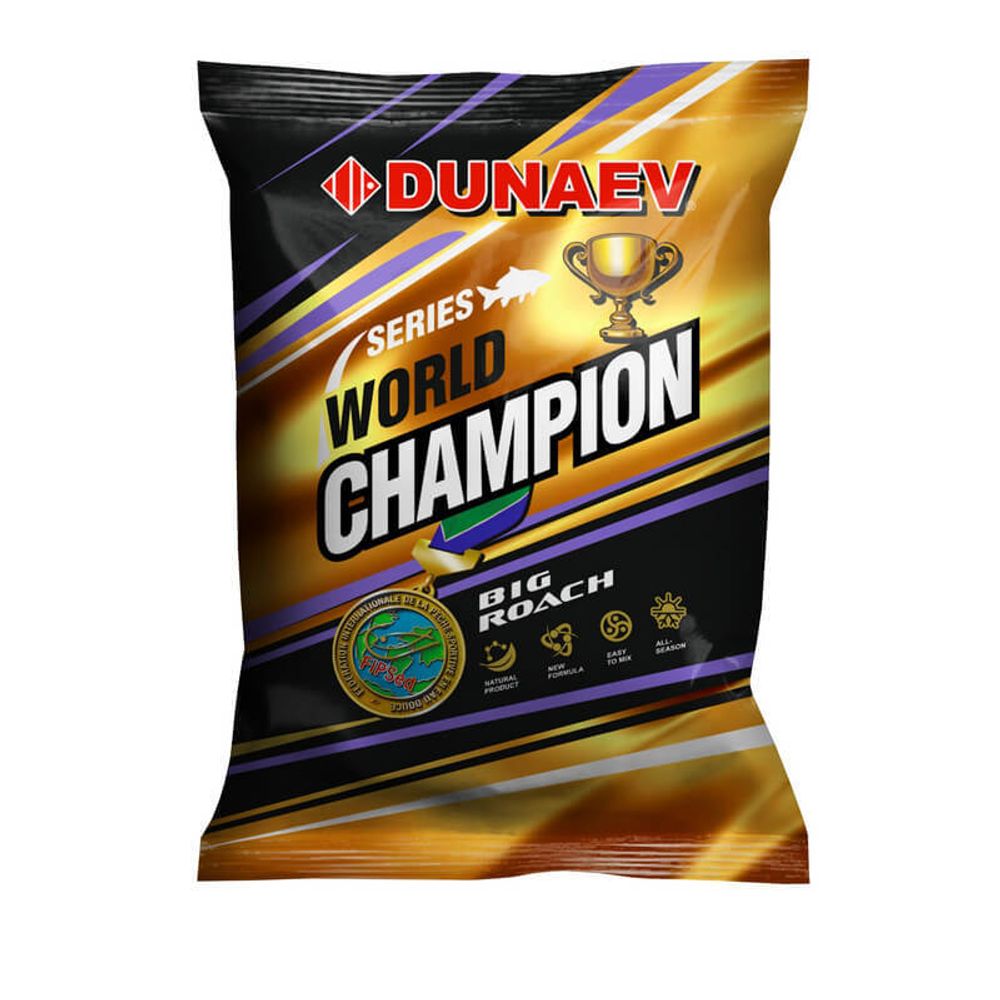 Прикормка &quot;DUNAEV-WORLD CHAMPION&quot; 1кг Big Roach