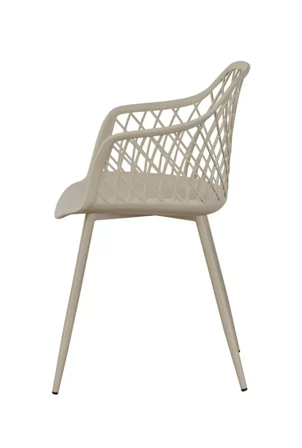 "Дайкири" стул пластиковый, цвет бежевый