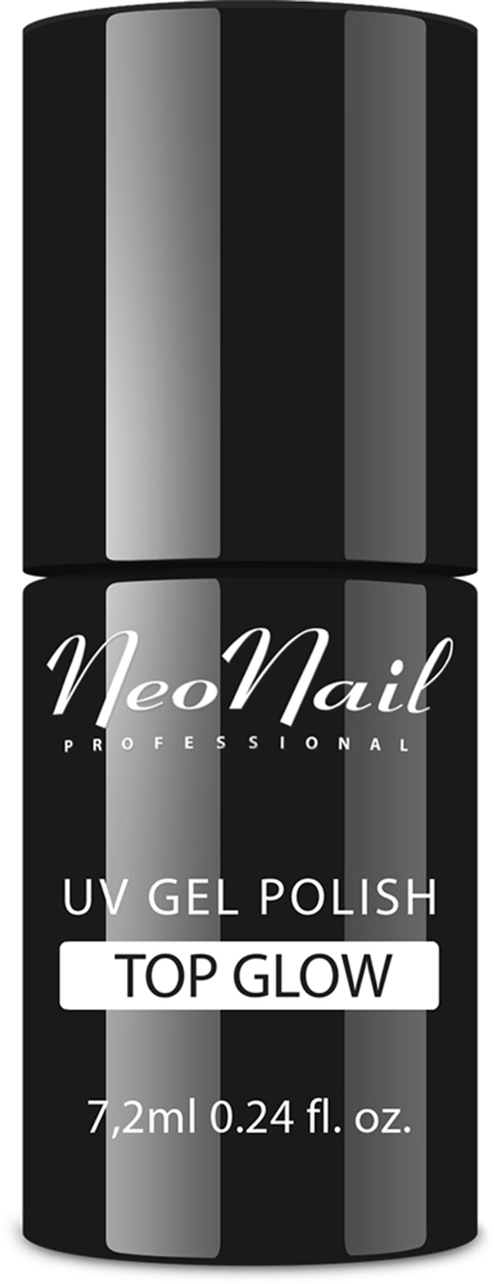 NEONAIL Top Glow - Гибридный лак сверху, 7,2 ml