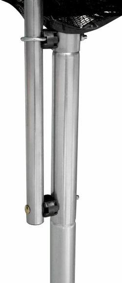 Батут с лестницей и внешней сеткой 180 см черный