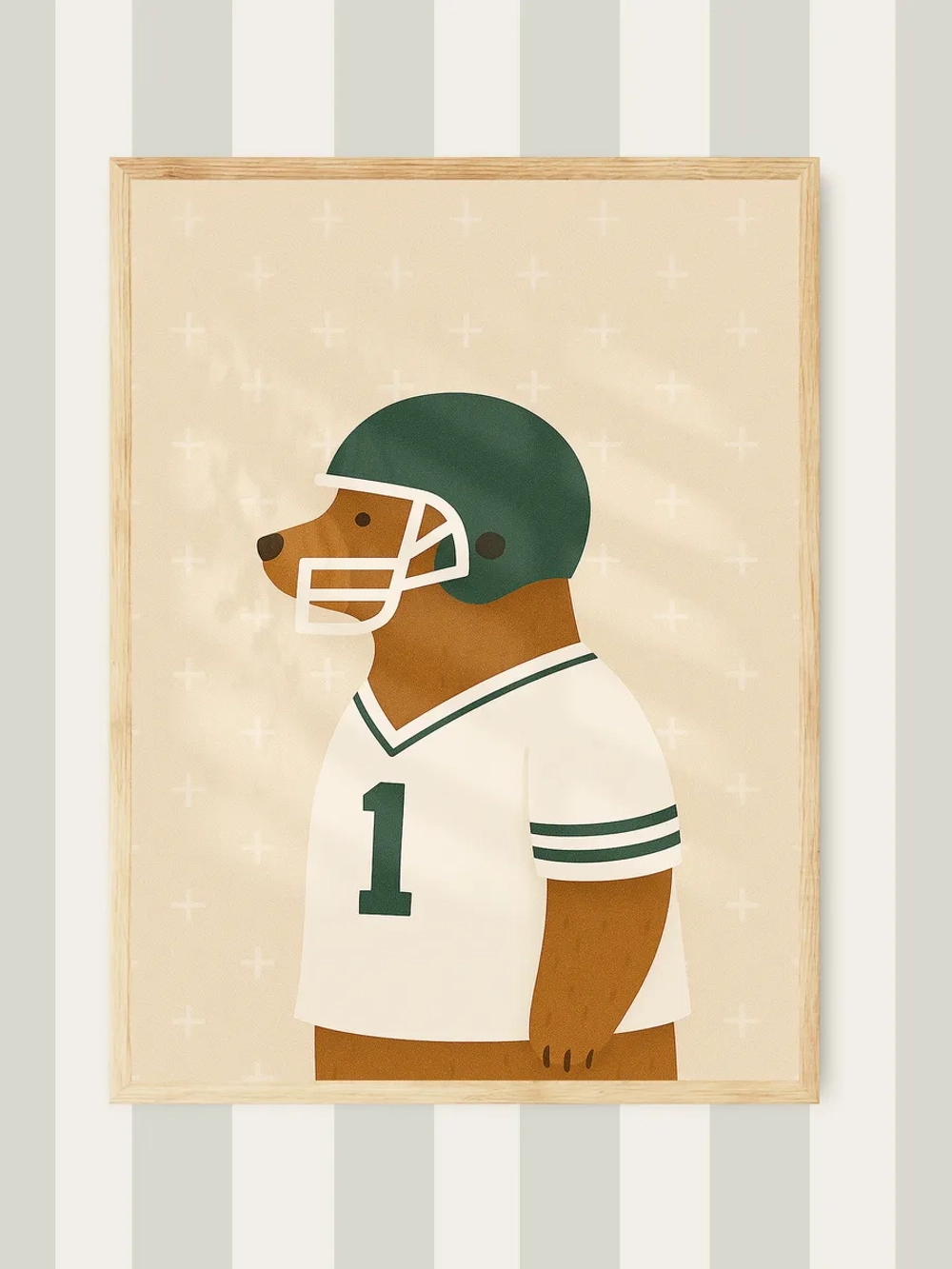 Постер 40х50 см в детскую спорт для мальчика