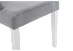 Стул Elegance white / grey