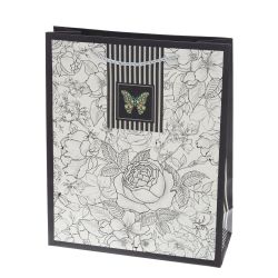 GAEM Пакет подарочный (бумага 210г/м2, блок микс 12шт), L26 W10 H32 см, 4в.