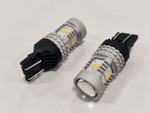 Светодиодная лампа W21/5W 7443-3020-14SMD без полярности, со стабилизатором(белый), 1шт