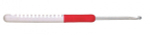 Крючок, вязальный с пластиковой ручкой addiColour, №3,5, 15 см