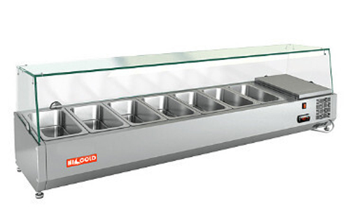 Витрина холодильная HICOLD VRX 1600