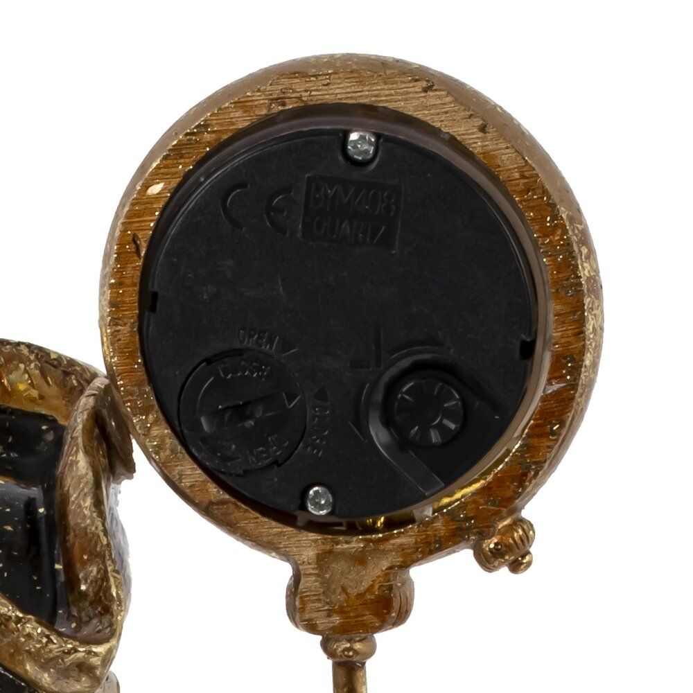 GAEM Фигурка декоративная с часами "Попугай" (LR44х1 н/п), L12 W14 H22,5 см