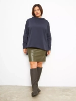 Свитшот оверсайз удлиненный