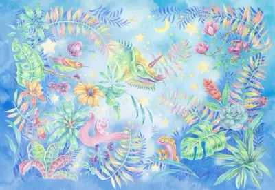 Цифровое панно ID Wall MYSTICAL TROPICS