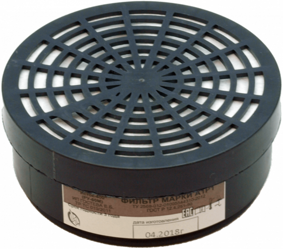 Изолирующая полумаска «Исток 400» с комбинированными фильтрами (РУ-60М)