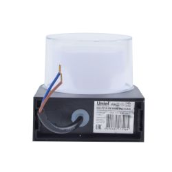 ULU-P21A-5W-4000K IP65 BLACK Светильник светодиодный уличный. Архитектурный накладной. Белый свет 4000K. Корпус черный. TM Uniel