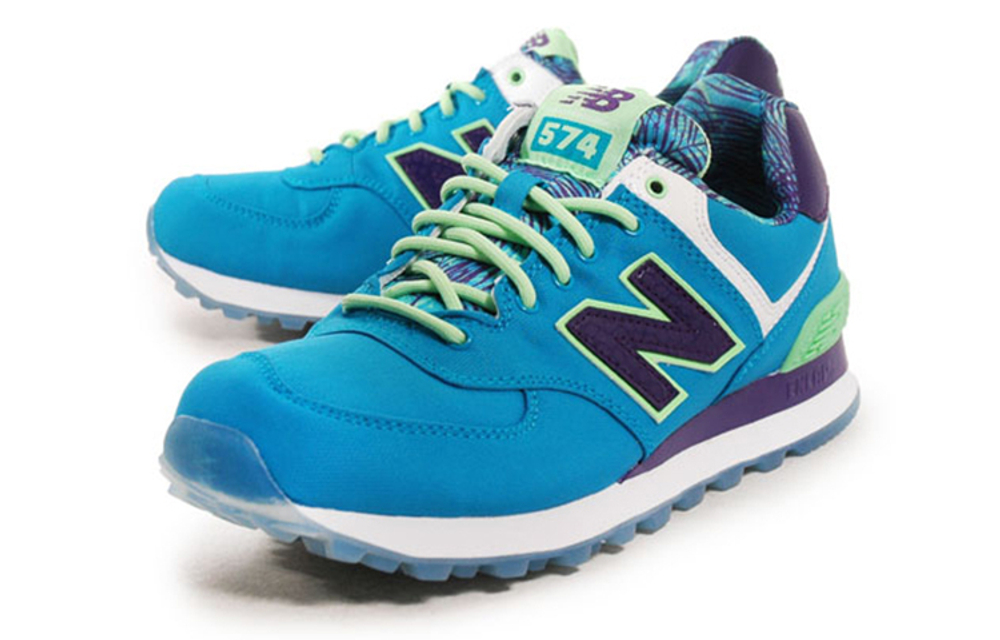 Кроссовки New Balance Nb 574 Island Pack (Женская размерная сетка)