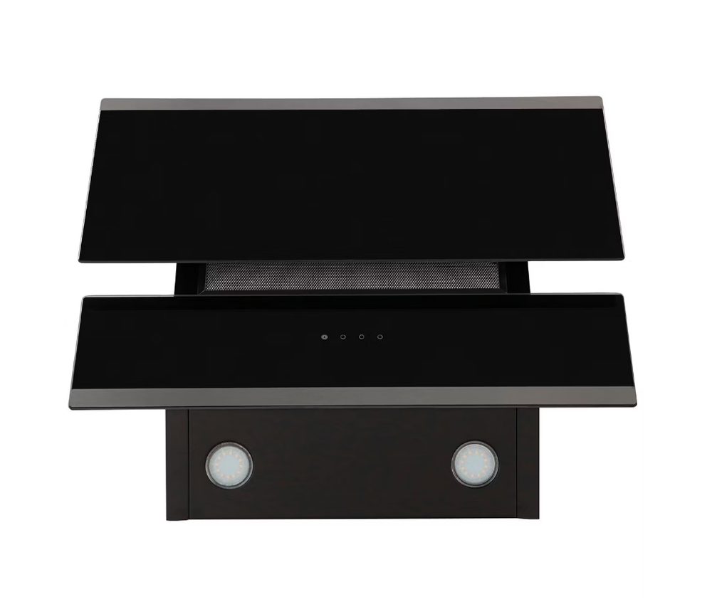 Наклонная вытяжка Krona Irma 600 Black/Black Sensor (h)