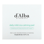 d'Alba, Daily Mild Cica Calming Pad, успокаивающие диски для ежедневного использования, 50 шт., 165 мл (5,57 жидк. унции)