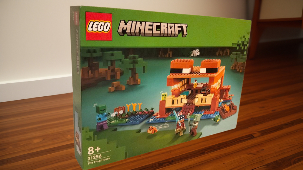 LEGO Minecraft 21256 «Лягушачий домик» — природа и приключения