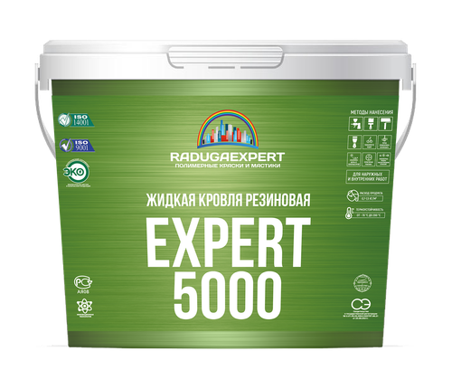 Жидкая кровля резиновая Expert 5000
