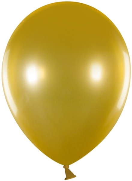 Шар (12''/30 см) Золото, металлик, 100 шт.