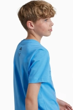 Футболка adidas Messi Football Graphic Tee Junior - синий