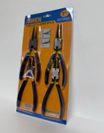 Набор плоскогубцев для стопорных колец, мощные, 4 предмета, 7-дюймовое внутреннее наружное стопорное кольцо, в блистере (1 шт. / комплект)