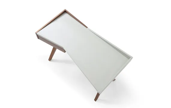 Письменный стол Mysen с выдвижным ящиком, орех