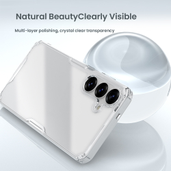 Прозрачный усиленный чехол от Nillkin для Samsung Galaxy S25+ Плюс, серия Nature TPU Pro Case