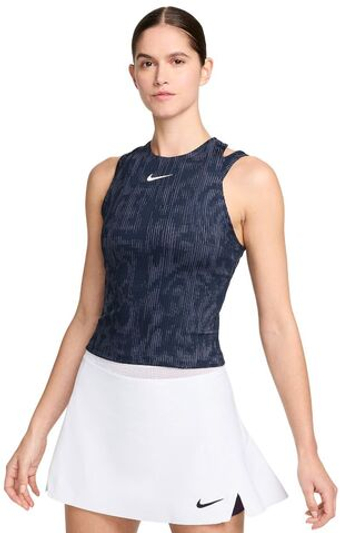 Женский топ теннисный Nike Court Dri-Fit Slam RG Tank Top - небесный