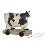 Декор "Корова" 12х7х14см Поликерамика