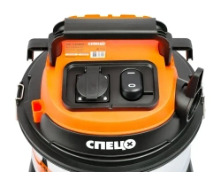 Пылесос строительный СПЕЦ ПС-1400М,1400Вт, 20 л,НЕРа фильтр