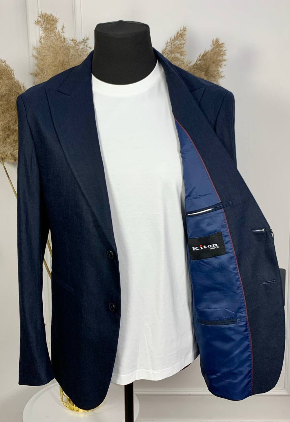 Льняной костюм Kiton, арт. 481776810