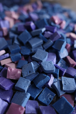 G4-Violet Микс колотой смальты 10х10 мм, 400 гр