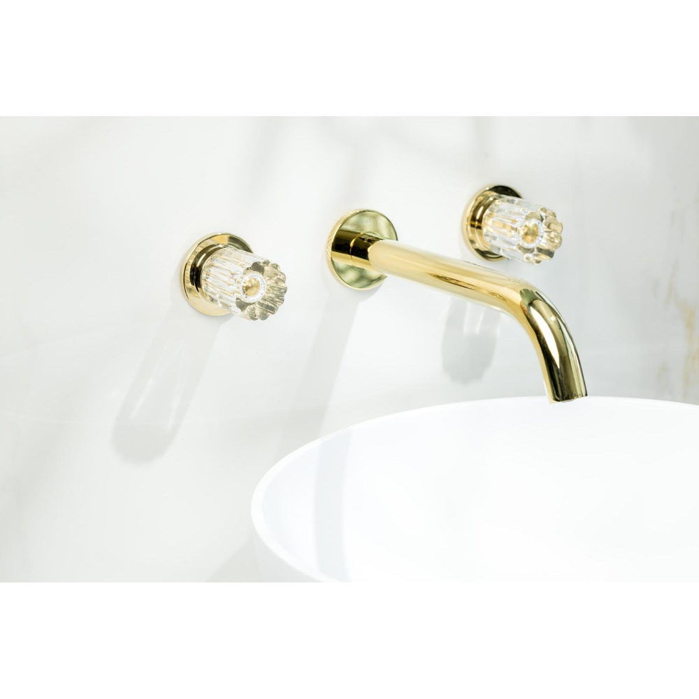 Смеситель для раковины Boheme ELEGANTE 152-2-G-EL , GOLD