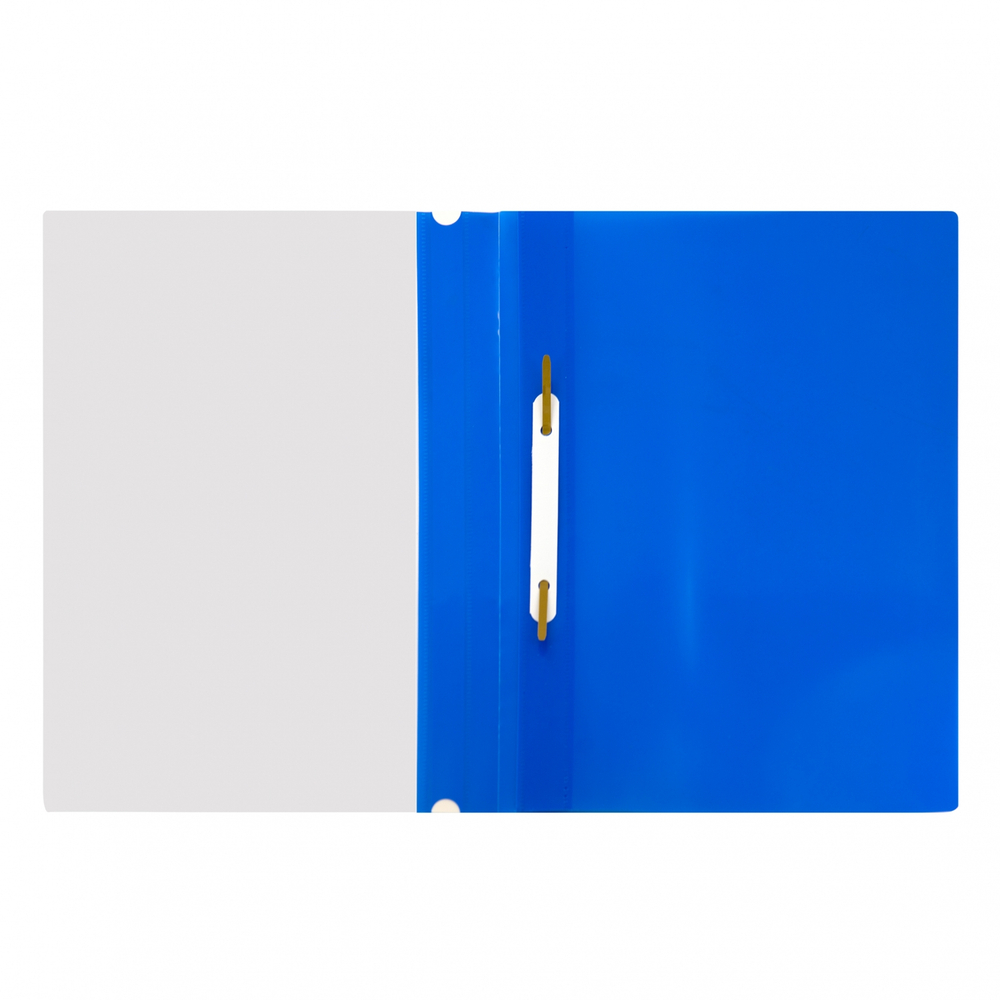 Папка-скоросшиватель пластиковая Alingar, A4, синий, 160 мкм, пакет европодвес