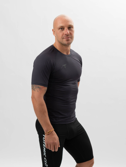 Спортивная футболка DRI FIT реглан TOTEMIC CLO графит