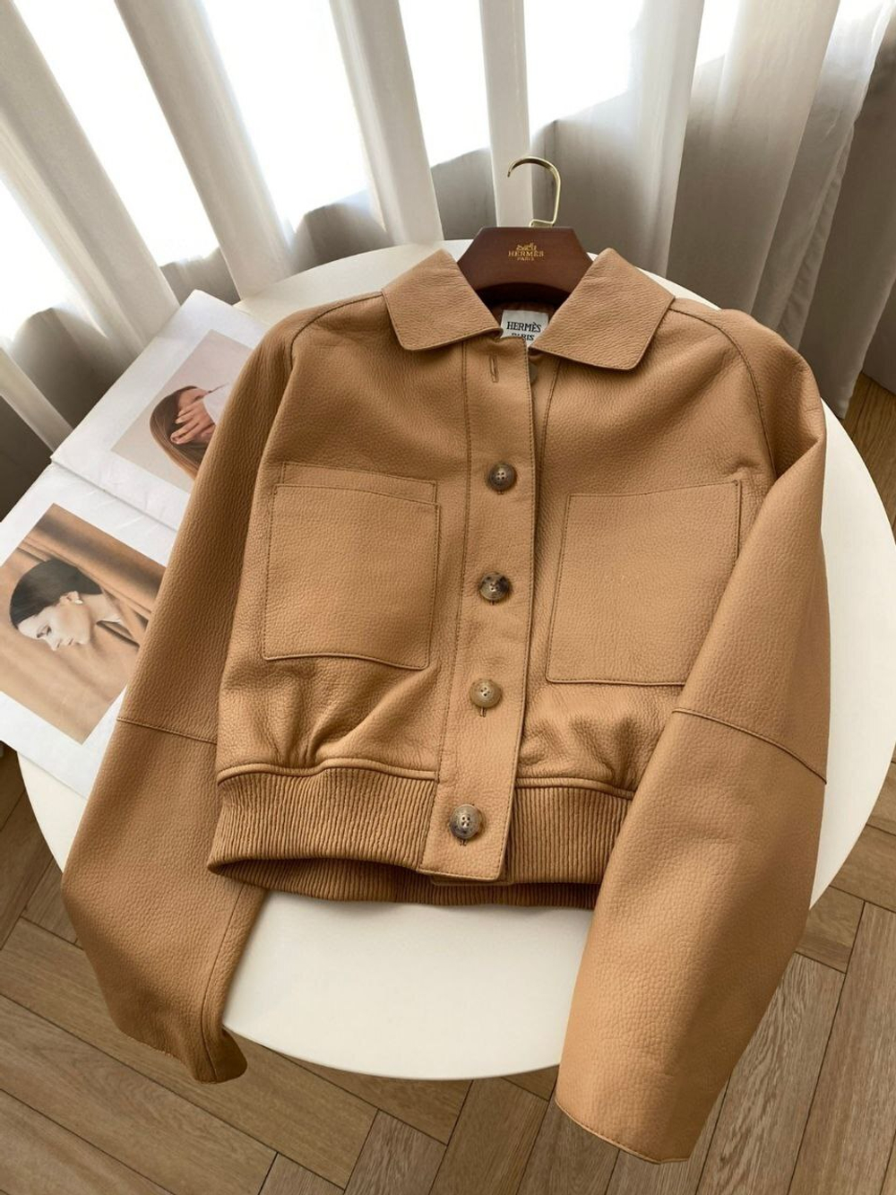 Кожаная куртка Hermes, арт. 475910346