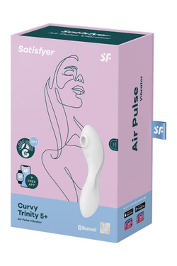 Satisfyer Curvy Trinity 5+ - Вакуумный стимулятор клитора