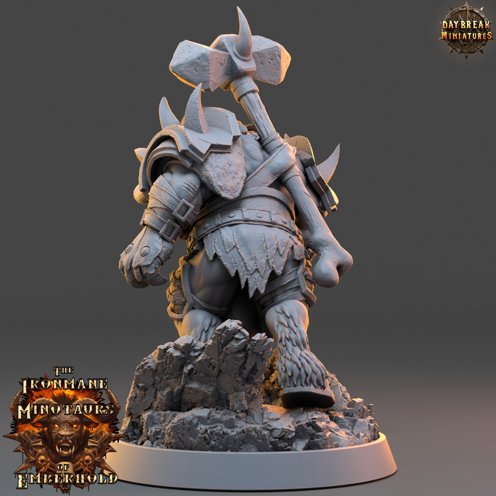 Brakthar Deathbringer - The Ironmane Minotaurs of Emberhold