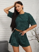 Костюм летний с футболкой и шортами варёнка