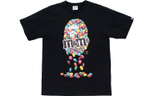 A Bathing Ape X M S Ape Head Tee черный