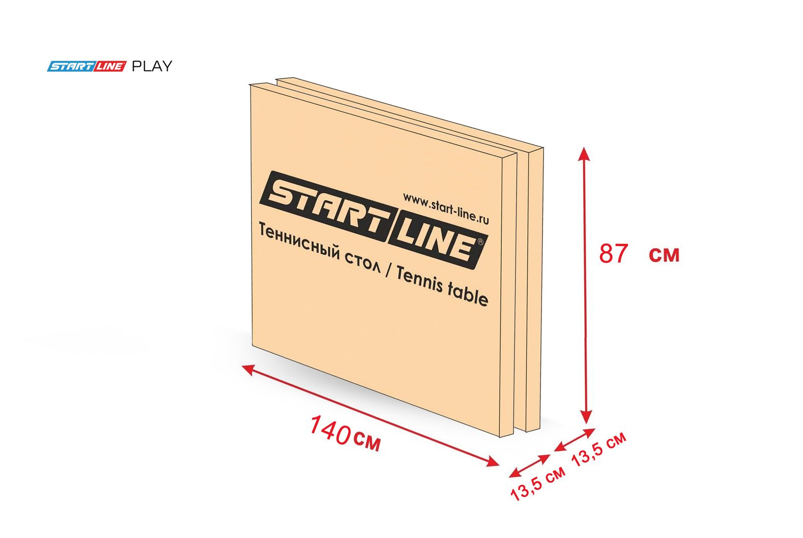 Start line Стол теннисный Play фото №19