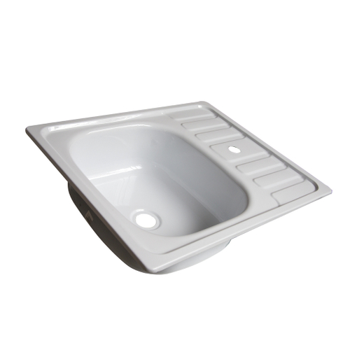 Мойка эмаль 50х60 Гомель (с кронш.) 16,5 см