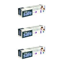 Зубная паста CJ Lion Kids Safe виноград 3-12 лет, 90 г 3 уп