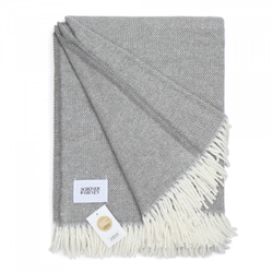 Плед 140x200 Schoner Wohnen Relax mittelgrau