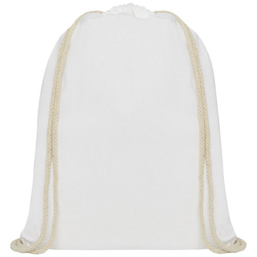 Рюкзак со шнурком Oregon из хлопка плотностью 140 г/м²